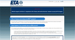 Desktop Screenshot of eta-find.gov